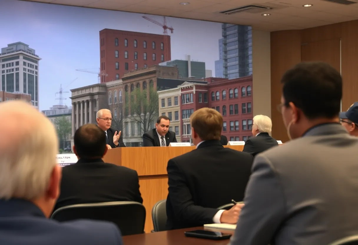 Detroit city council meeting focused on community development