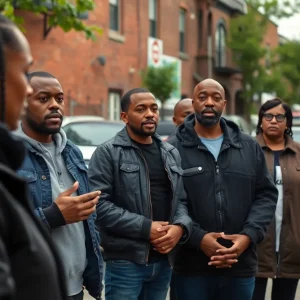 Residents of Detroit gather to support homicide investigation