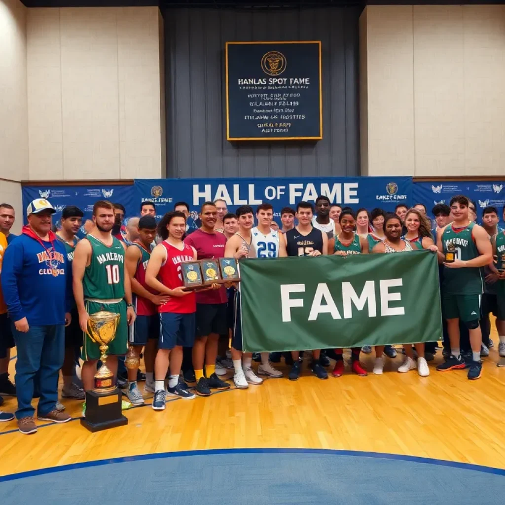 Celebration at the Pro Football Hall of Fame