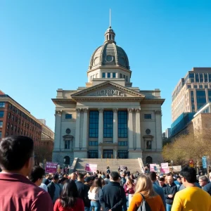 Detroit City Council campaign scene with candidates