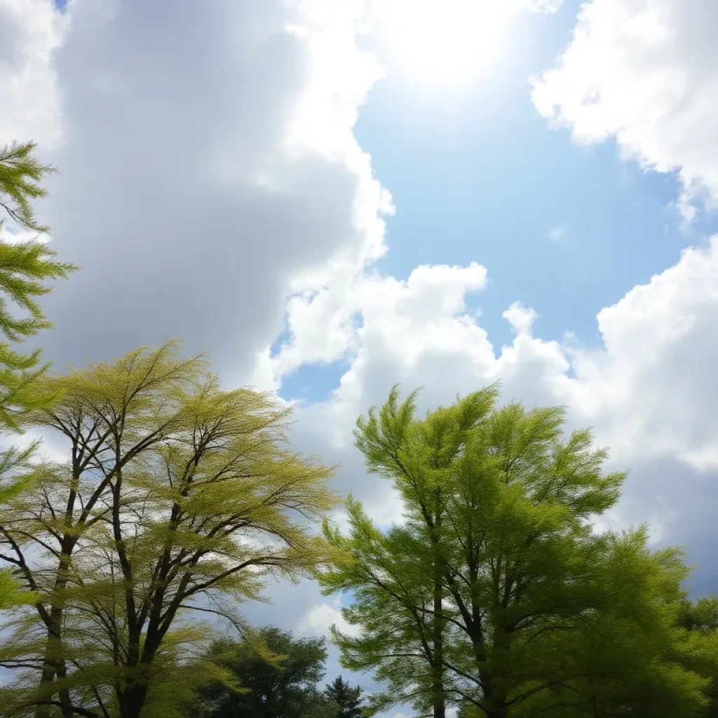 Strong winds and warm temperatures in Metro Detroit