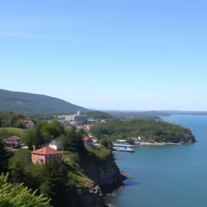 Scenic view of Michigan showcasing local attractions amidst tourism challenges.