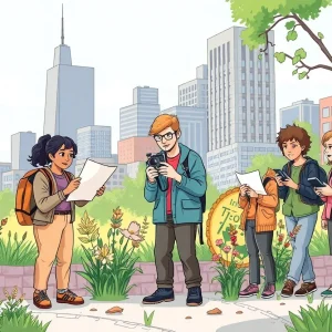 Community journalism activities in Detroit focusing on local environmental issues.