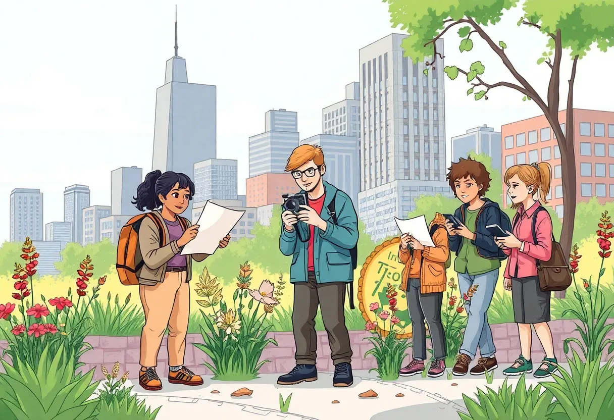 Community journalism activities in Detroit focusing on local environmental issues.