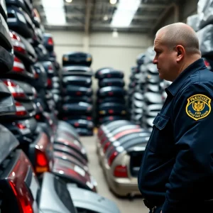Warehouse discovered in Dearborn with stolen vehicle parts