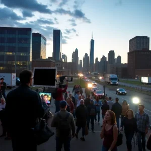 Vibrant film production in Detroit capturing creativity and community