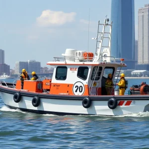 Share Your Event or Story Detroit Fire Department rescue boat on the river