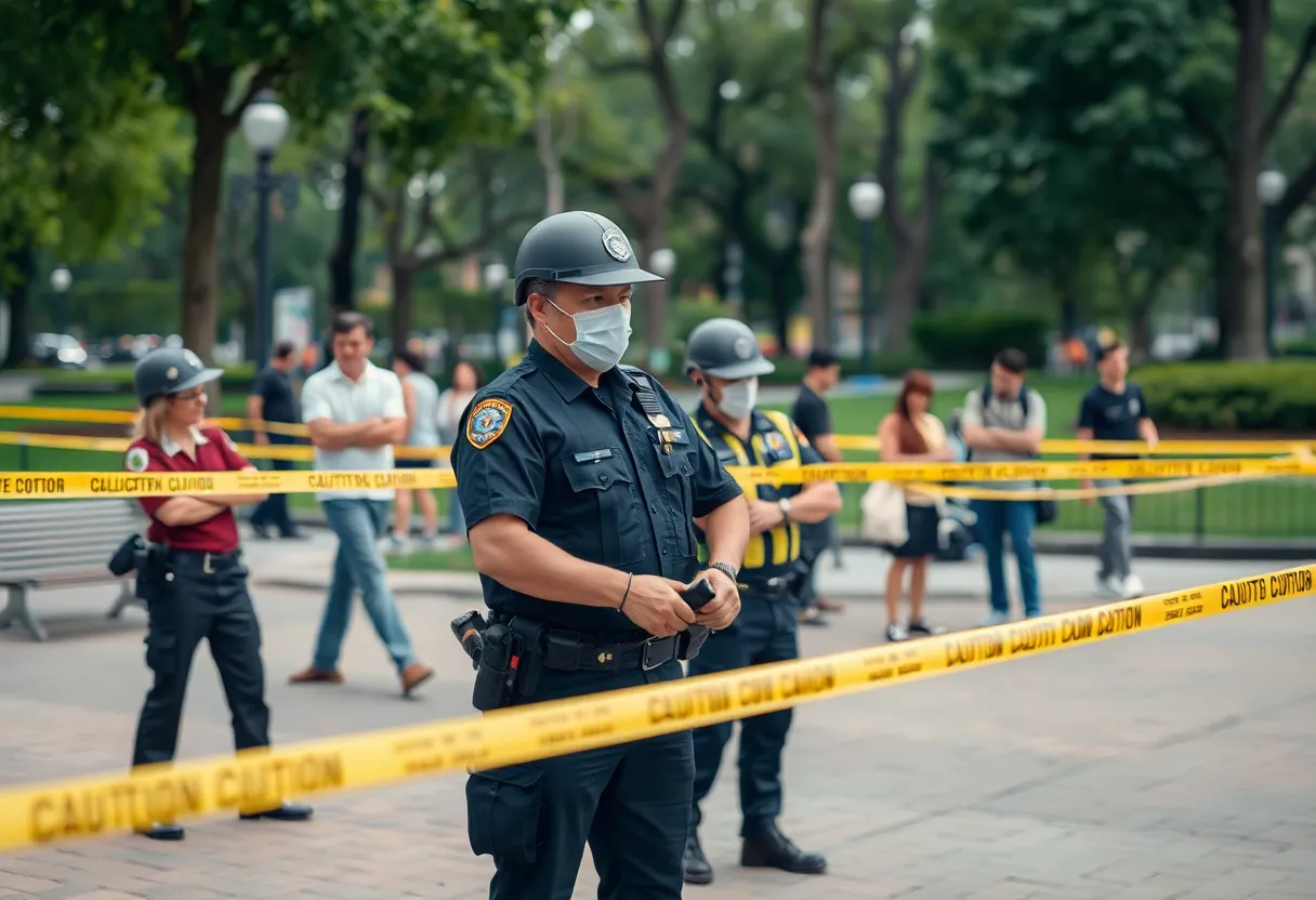 Police presence in Detroit park addressing safety concerns