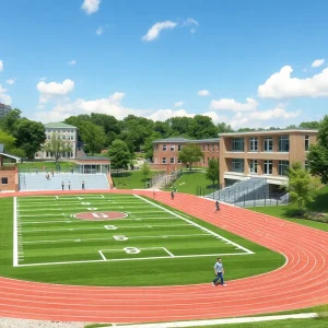 Rendering of the new Cooley High School athletic campus
