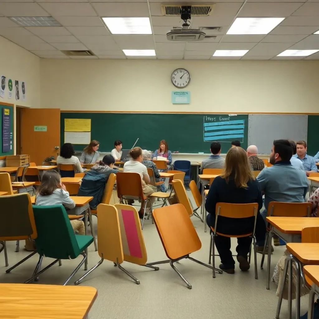 Classroom disruption at Edison Public School Academy