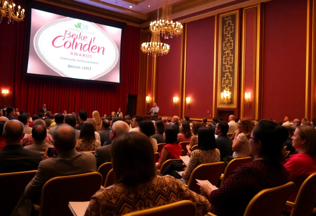 Flourish Awards ceremony at the Garden Theatre in Detroit