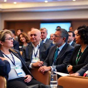 Leaders discussing economic strategies at the Mackinac Policy Conference