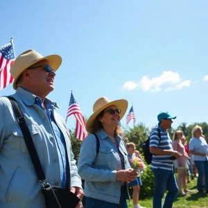 Families celebrating Memorial Day with outdoor activities in sunny weather in Metro Detroit.