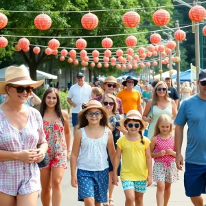Families enjoying summer activities in Metro Detroit