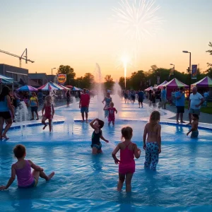 Families celebrating summer at a festival in Metro Detroit