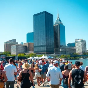 Summer activities and events in Detroit including outdoor concerts and festivals.