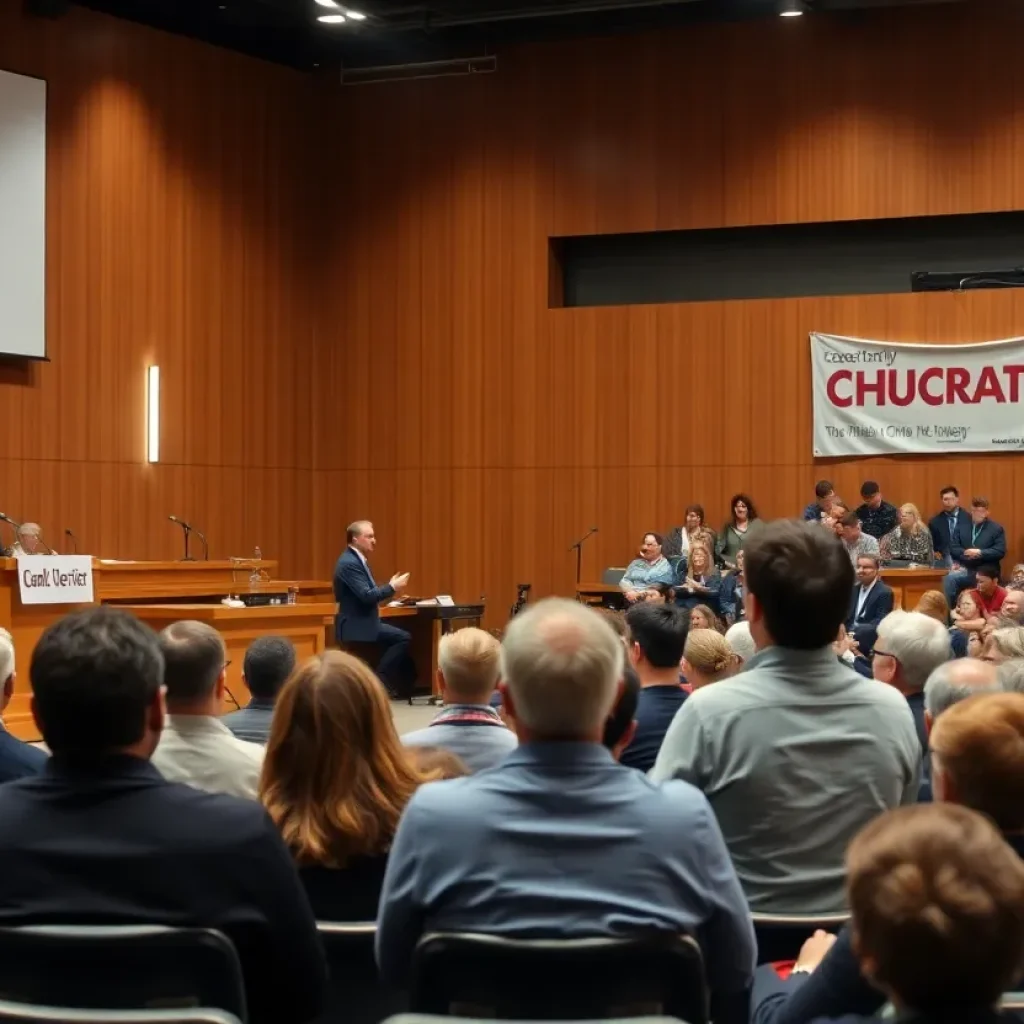 Candidates debating key issues at Wayne State University