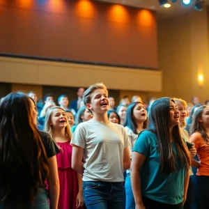 HaZamir International Jewish Teen Choir performing at Carnegie Hall