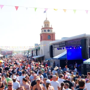 Crowd enjoying summer concerts in Metro Detroit