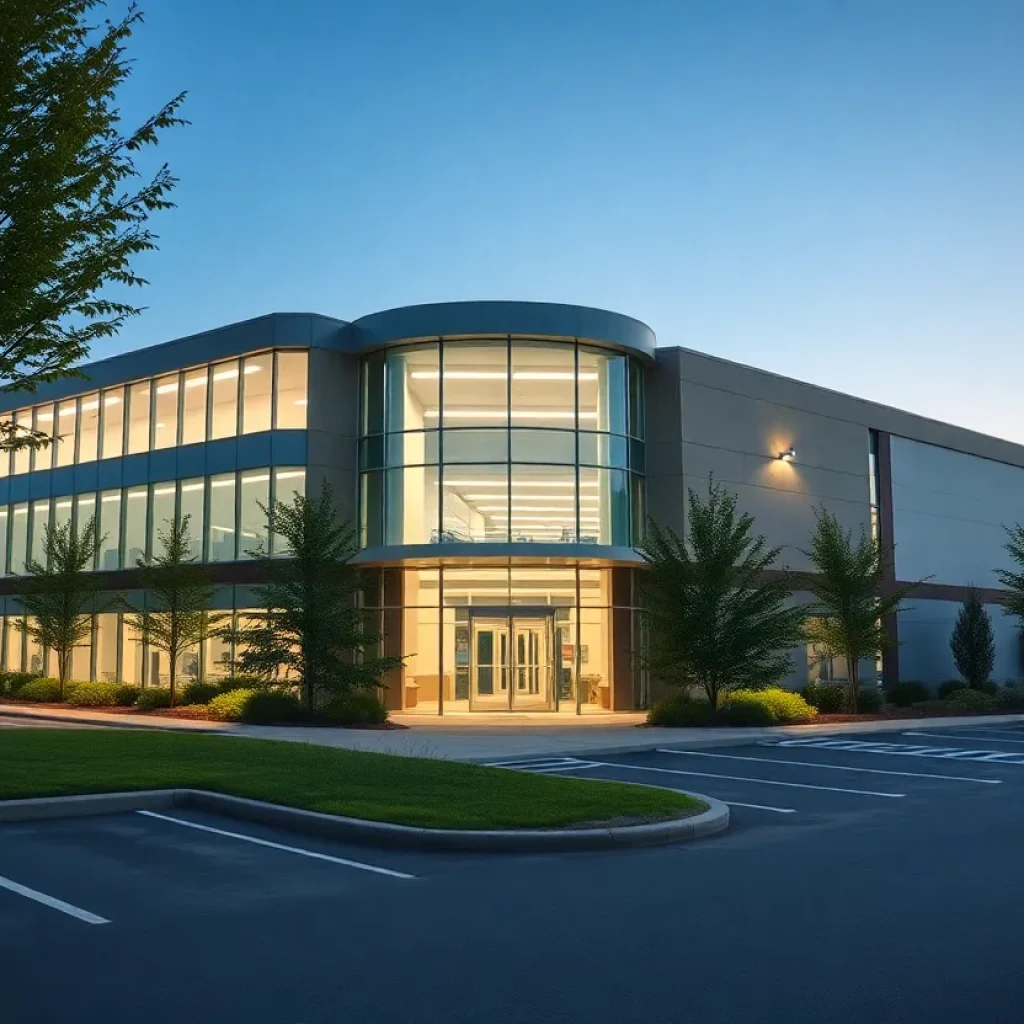 Exterior view of CNS Healthcare's new behavioral health clinic facility