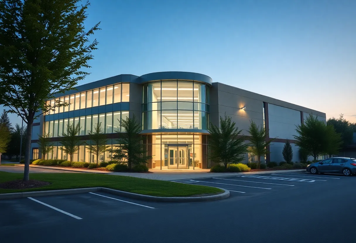 Exterior view of CNS Healthcare's new behavioral health clinic facility