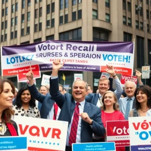Campaign event for Detroit mayoral candidates engaging with the community