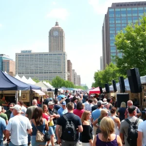 Festival in Metro Detroit showcasing music, art, and community activities.