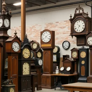 A historic factory in Zeeland, Michigan, representing the clockmaking legacy of Howard Miller Co.