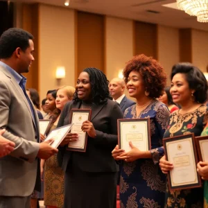 Men of Excellence Ceremony celebrating Black leaders