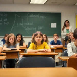 Classroom in Michigan facing budget challenges