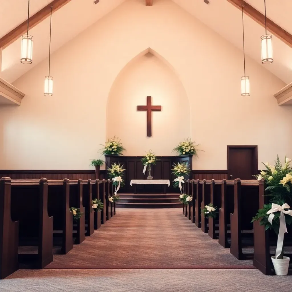 Tribute to Sister Shirley Ann Cushing at chapel