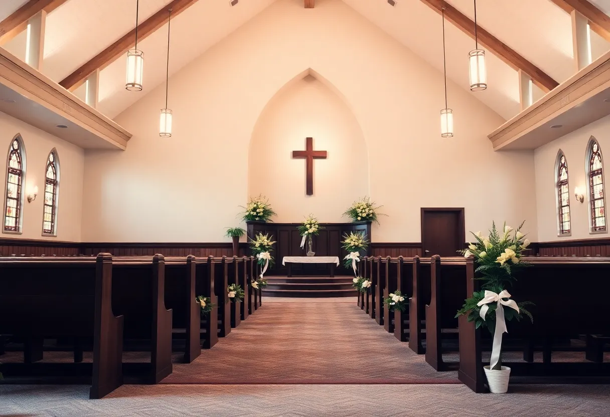 Tribute to Sister Shirley Ann Cushing at chapel