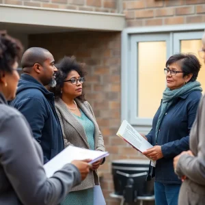 Community event promoting energy assistance in Michigan