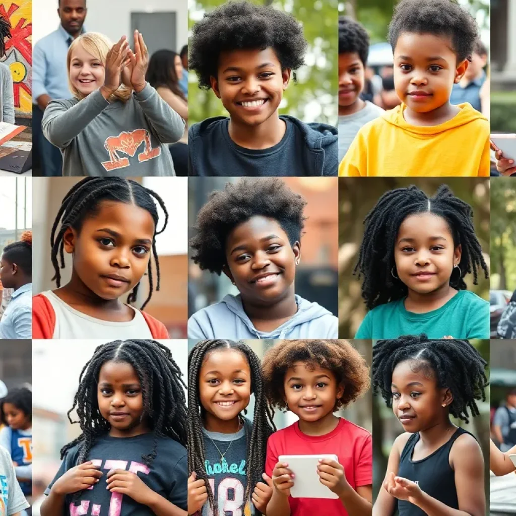 Youth participating in community empowerment programs in Detroit