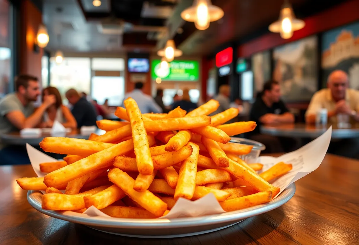 Crispy fries served at HopCat restaurant in Metro Detroit