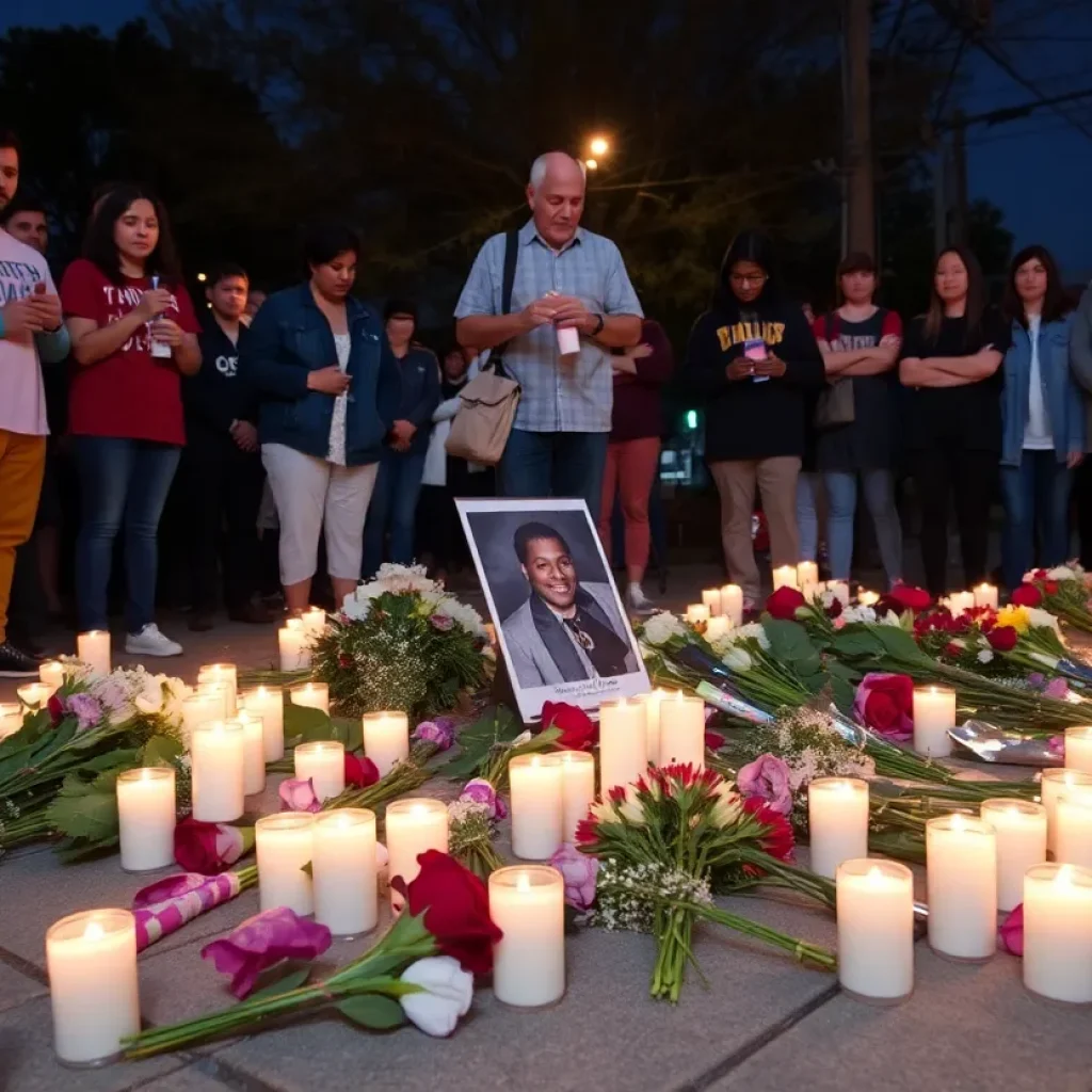 Community memorial for local rapper Daniel Avery