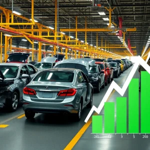 Automotive manufacturing plant affected by tariffs