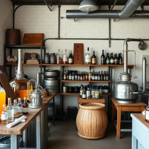 Small businesses collaborating in Michigan beverage production