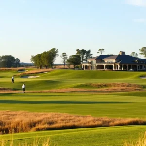 Lush green fairways of Chart Hills Golf Club