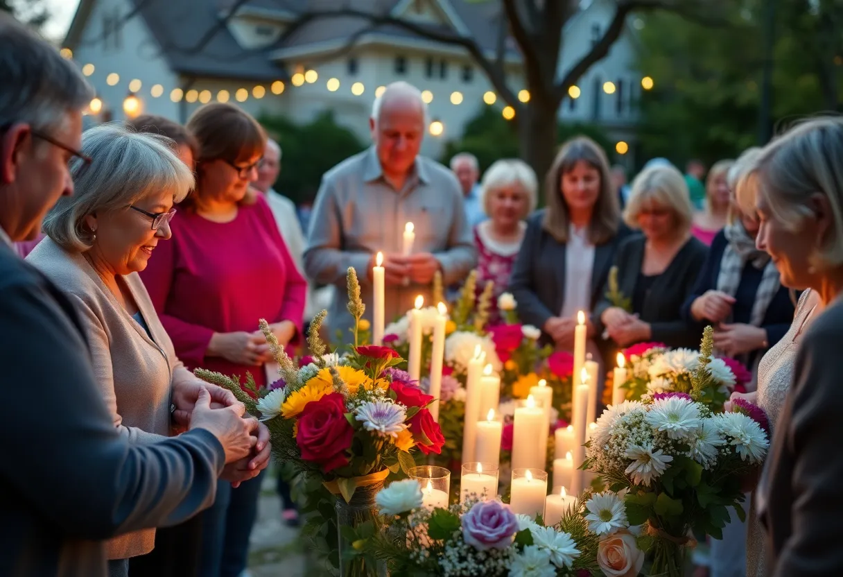 Community gathering honoring Patricia Ann Carroll-Adams and Paul Edward Youngblood