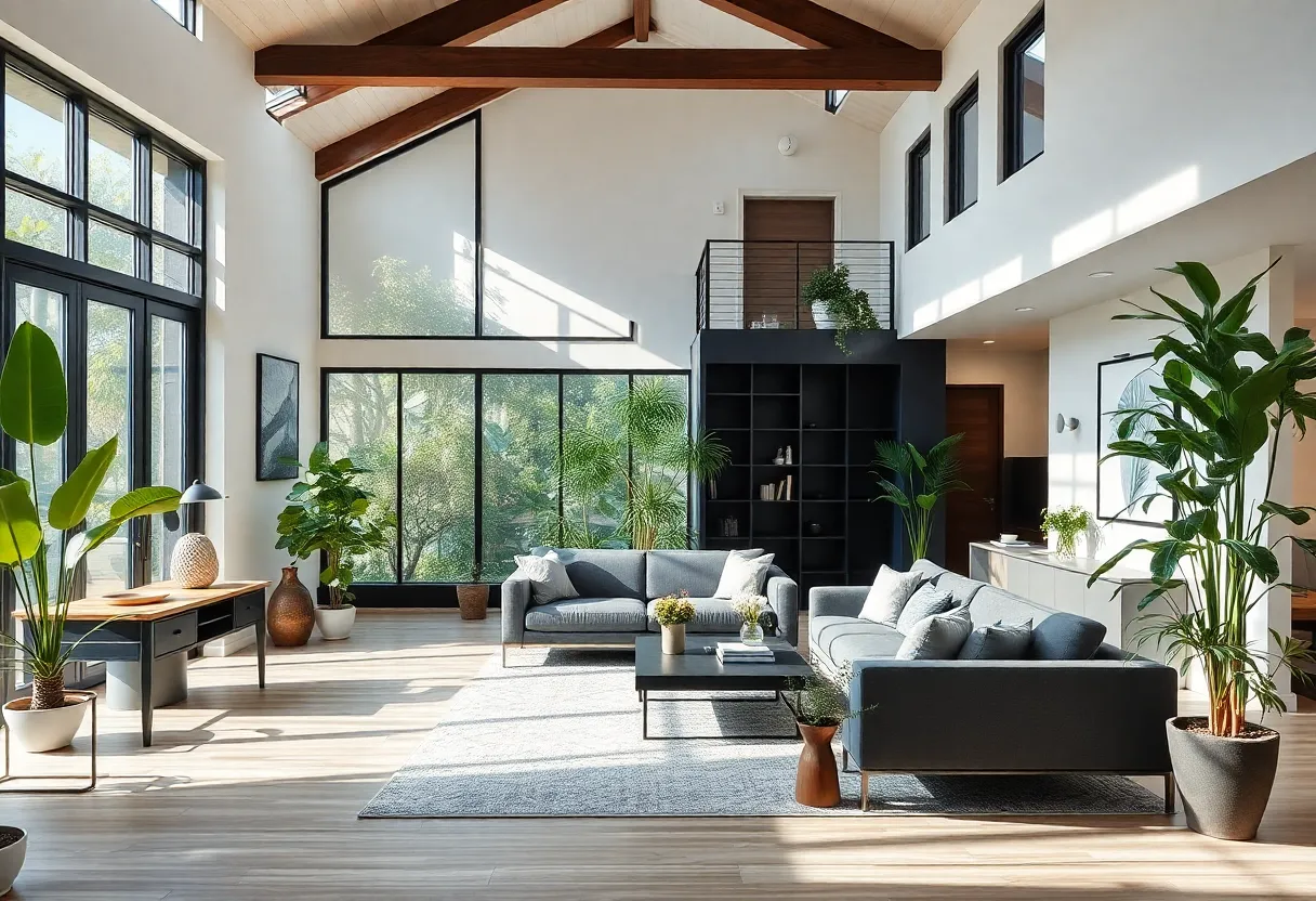 Modern renovated home interior showcasing renovation trends