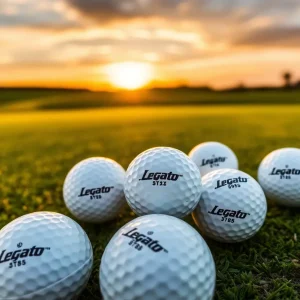 Legato LTX 3085 golf balls on the golf course