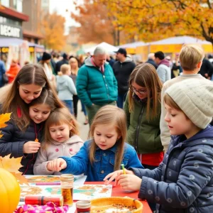 Families enjoying fall activities in Metro Detroit