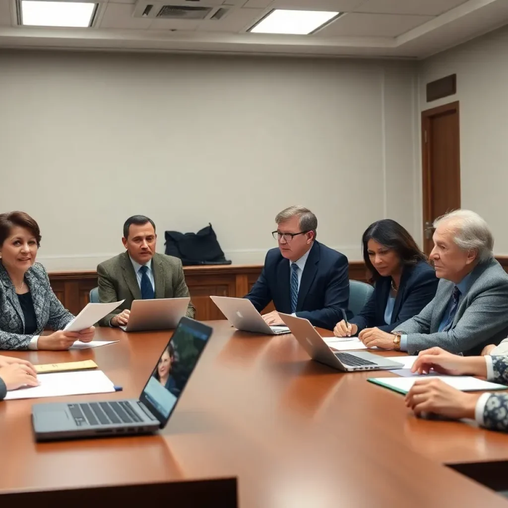 Michigan state leaders meeting to discuss the budget