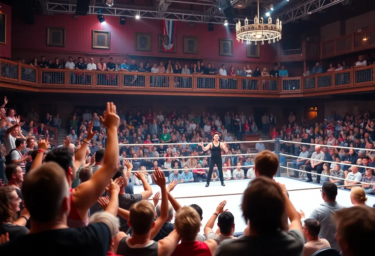 Exciting WWE NXT wrestling show at Masonic Temple in Detroit