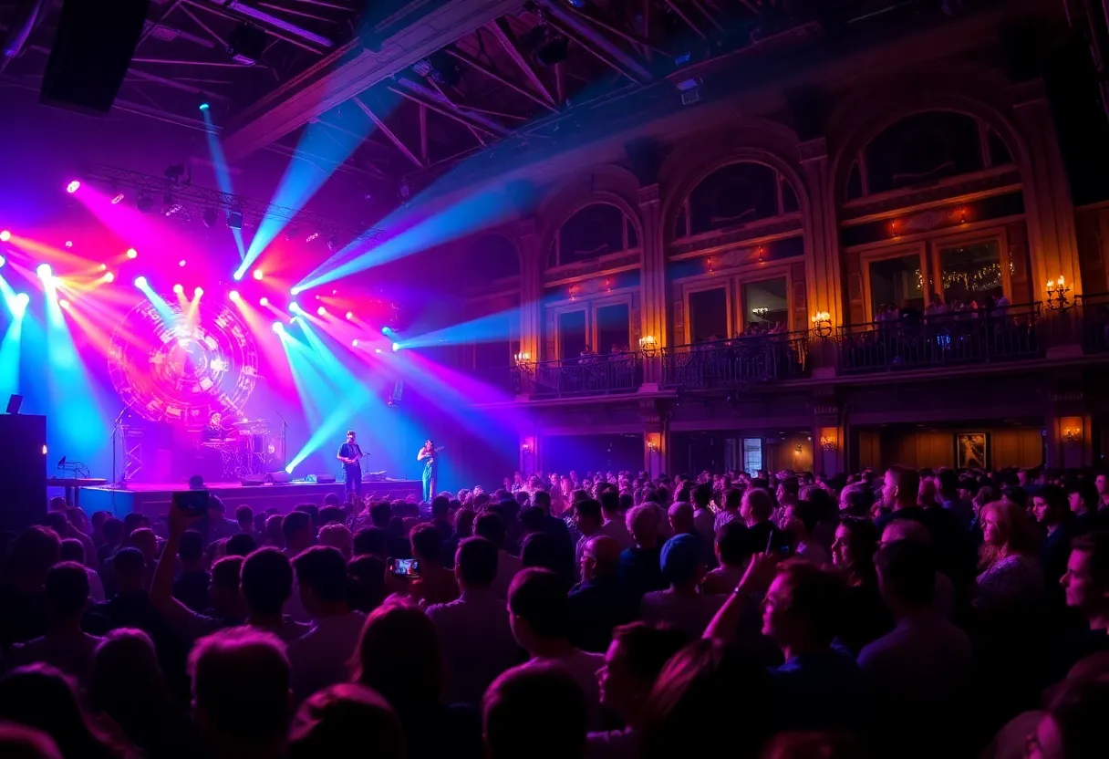Rezz performing live at Masonic Temple in Detroit