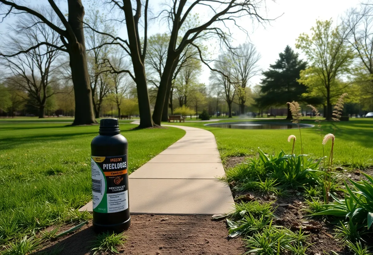 Community measures against West Nile virus in Detroit park