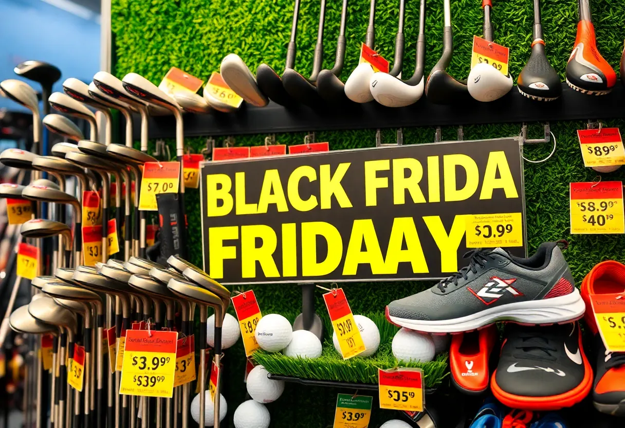 Golf equipment on sale for Black Friday 2026