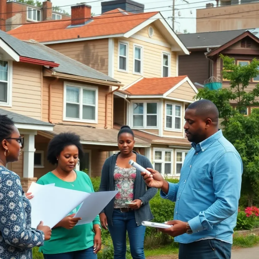 Community discussion on urban renovation in District 6