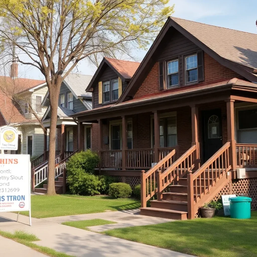 Community renovation efforts in District 7, Detroit.